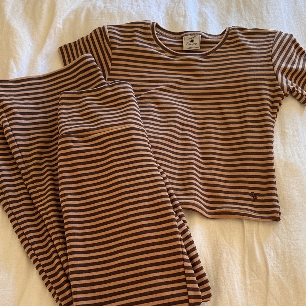 Saint Paradiso Striped Stretch Set